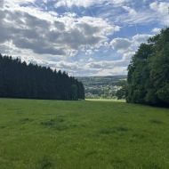 Extratrail - parcours de trail noir et tracé UTDS, à proximité de Wavreumont