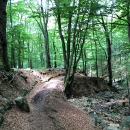 Extratrail Spa parcours rouge et noir ruisseau de la Picherotte